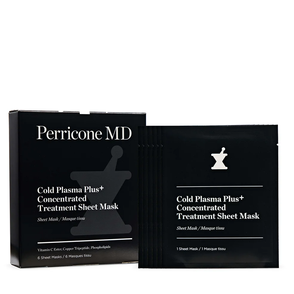 Cold Plasma Plus+ Concentrated Treatment Sheet Mask 6-Pack (Worth £108.00) Image 1
