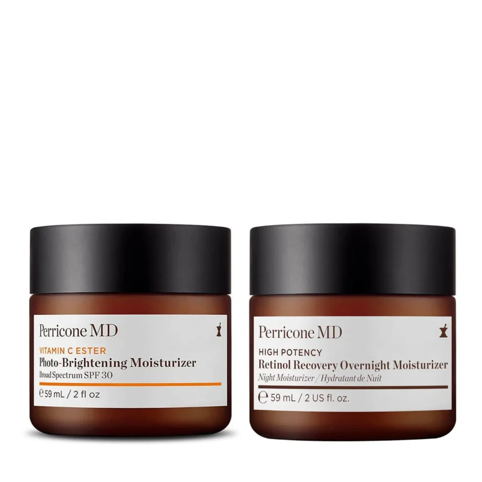 Morning & Evening Moisturiser Duo (worth £146) Image 1