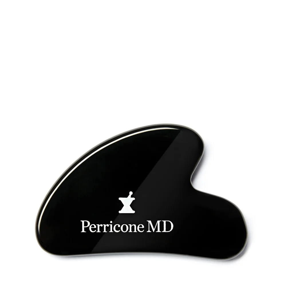 Gua Sha Tool Black Obsidian Image 1