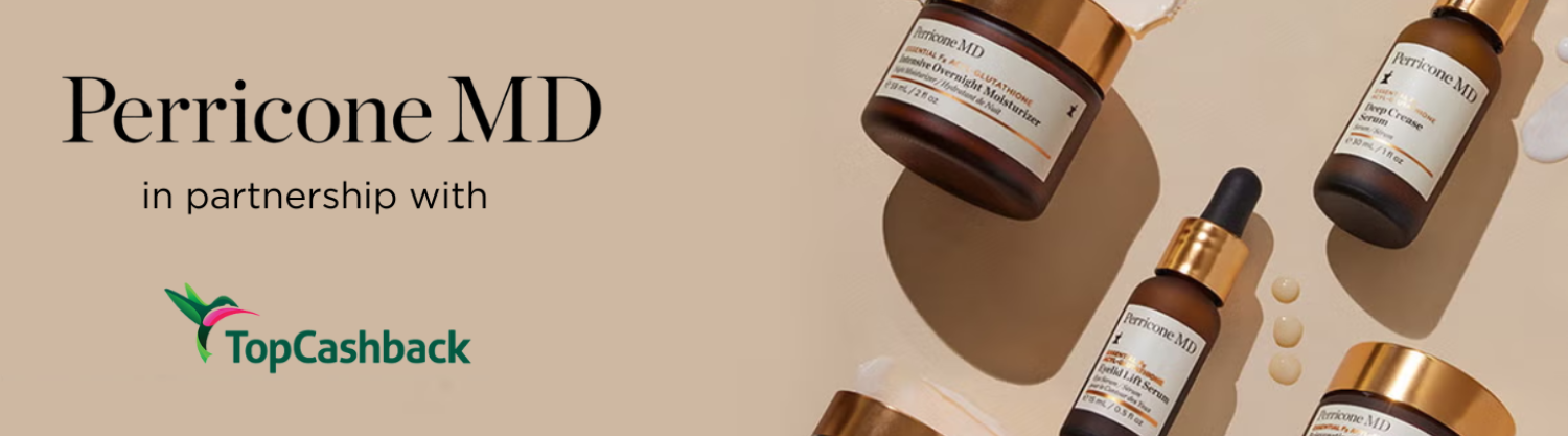 Topcashback in Partnership with Perricone MD